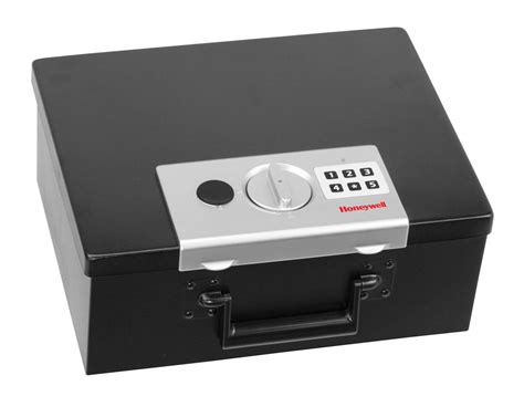 honeywell steel fireproof lock box used|honeywell security boxes with locks.